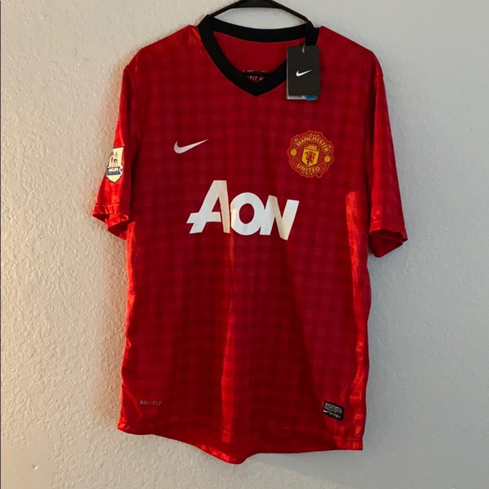 Manchester United Jersey and Shorts